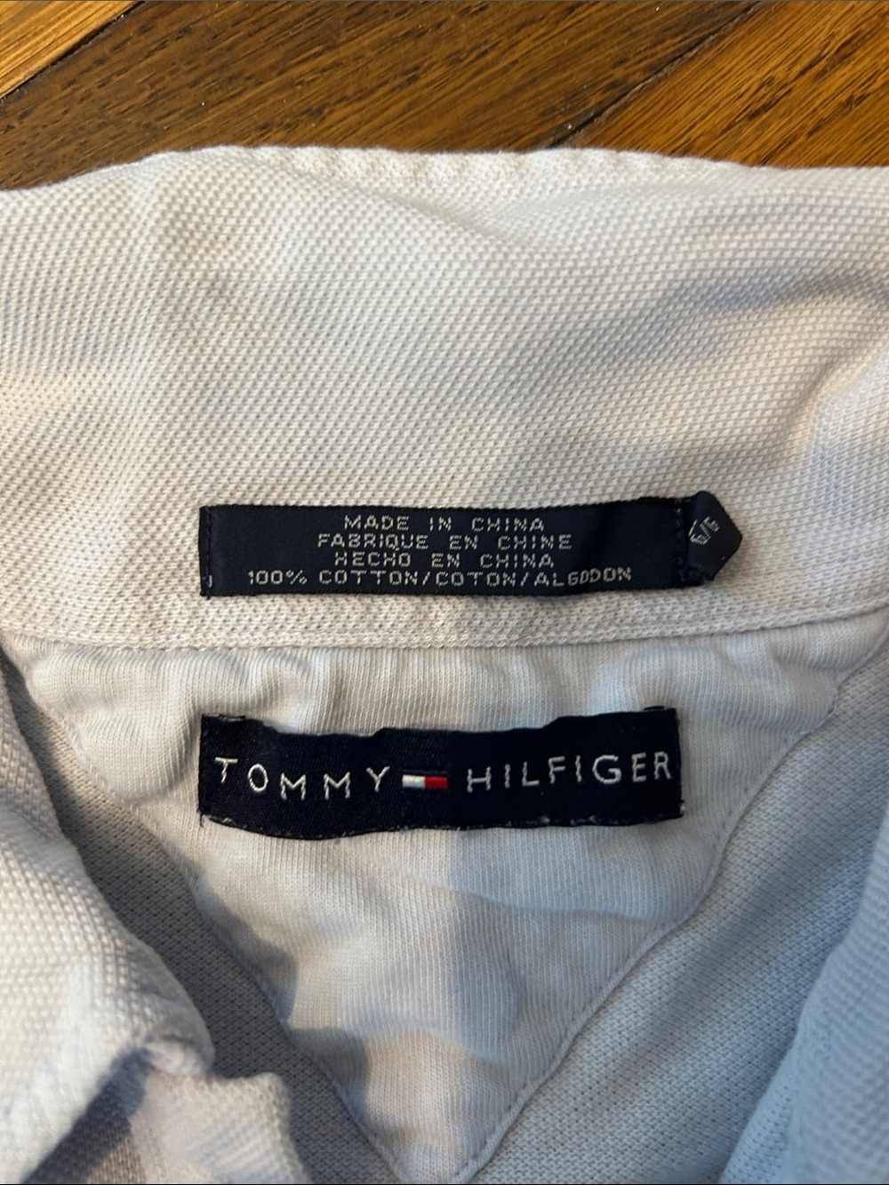 Tommy Hilfiger Light Gray Chest-Pocket Polo - Picture 2 of 8